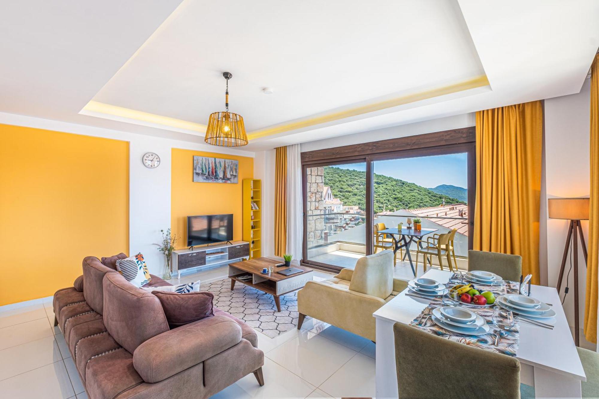 Blue View Suites Kas Bagian luar foto